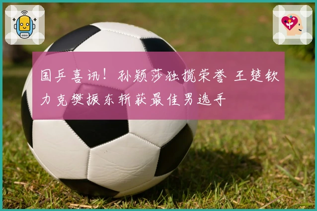 国乒喜讯！孙颖莎独揽荣誉 王楚钦力克樊振东斩获最佳男选手